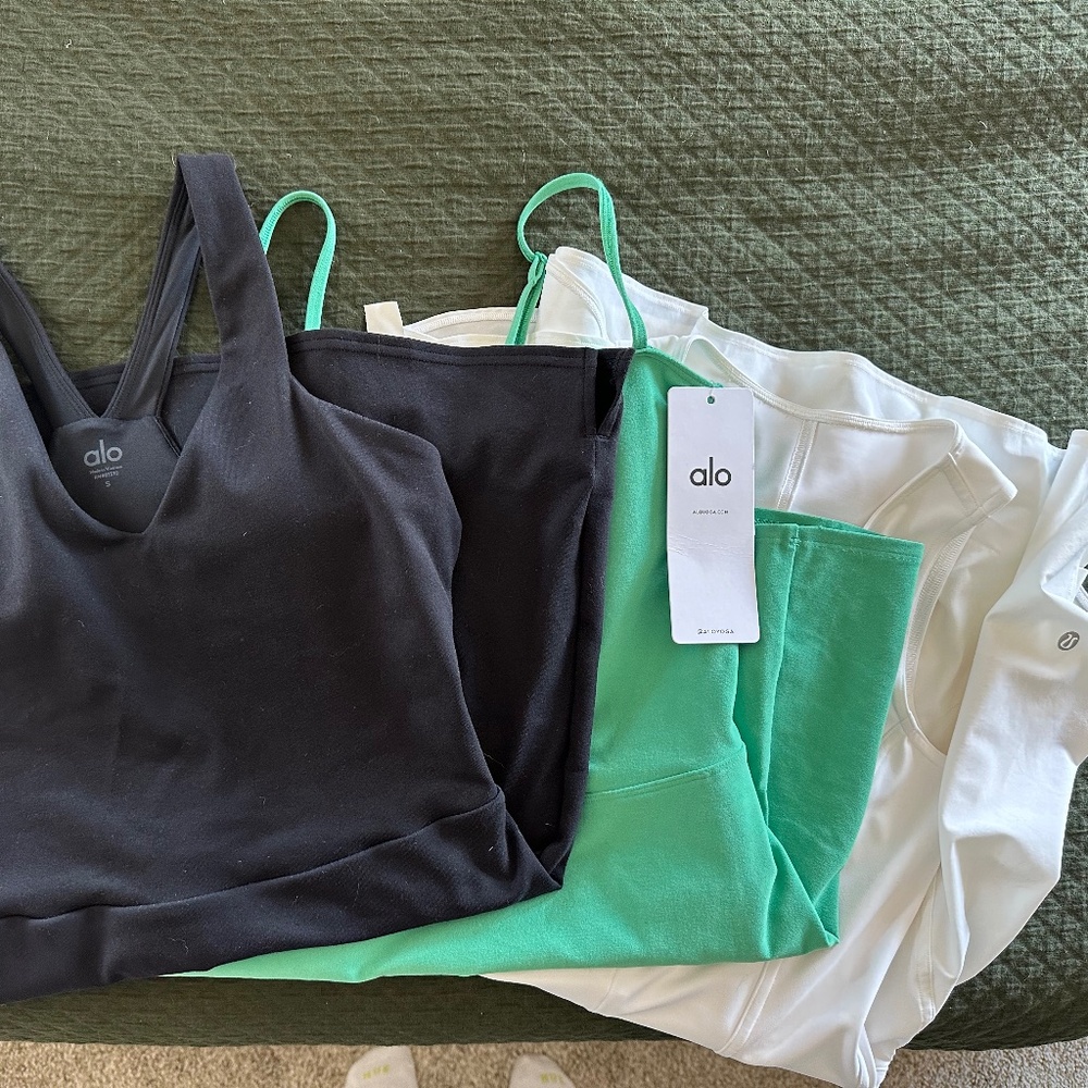 Alo Yoga and Lululemon Lot of Active Dress Bundle
